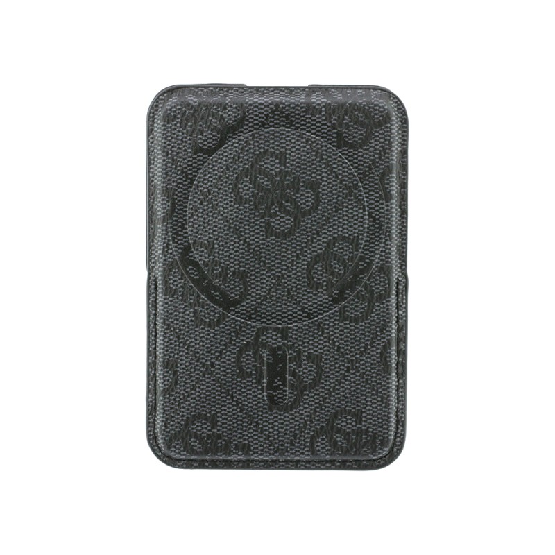Guess Orjinal Lisanslı 4G Desenli Yazı Logolu Pop-up Magnetik Standlı PU Kartlık - 13