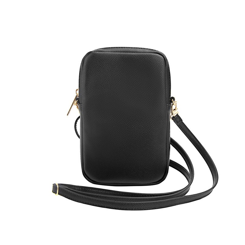 Guess Orjinal Lisanslı 4G Metal Logolu Fermuarlı PU Deri Çapraz Askılı Vücut Çantası - 5