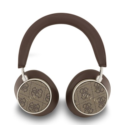 Guess Orjinal Lisanslı Ayarlanabilir 4G Desenli Metal Klasik Logolu Kulak Üstü Bluetooth Kulaklık - 8