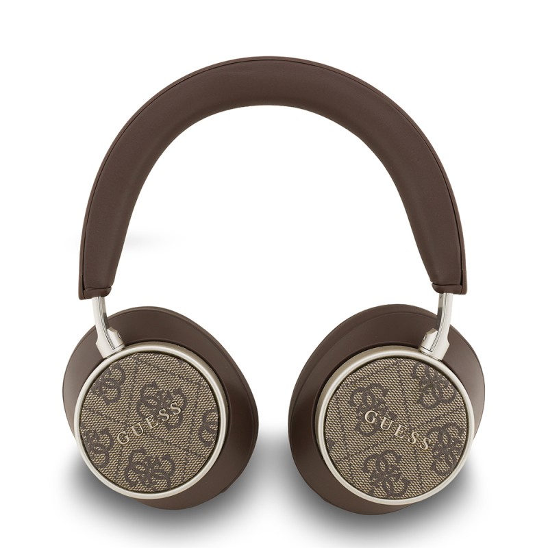 Guess Orjinal Lisanslı Ayarlanabilir 4G Desenli Metal Klasik Logolu Kulak Üstü Bluetooth Kulaklık - 8