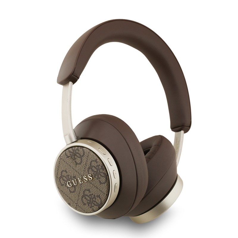 Guess Orjinal Lisanslı Ayarlanabilir 4G Desenli Metal Klasik Logolu Kulak Üstü Bluetooth Kulaklık - 3