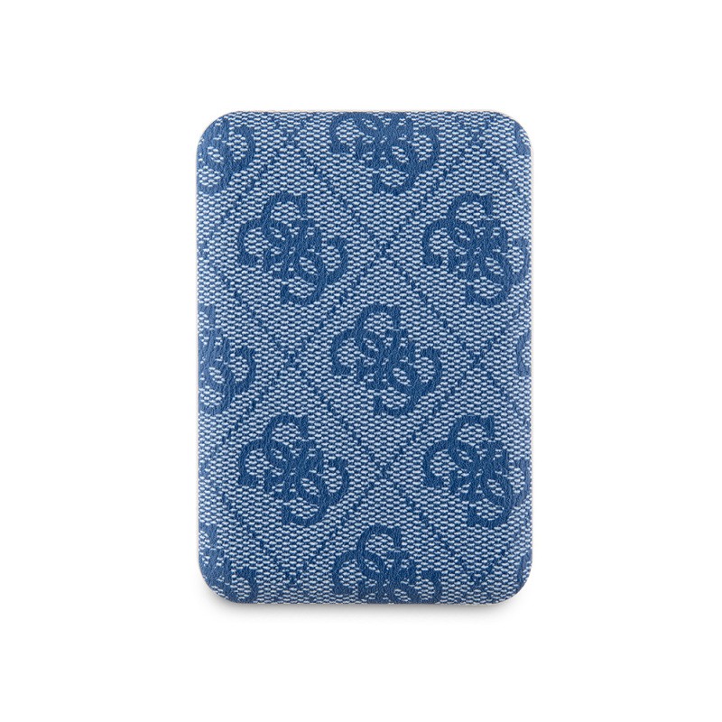 Guess Orjinal Lisanslı Dijital Led Göstergeli PU Deri 4G Desenli Metal Yazı Logolu Powerbank 5000mAh 15W - 11