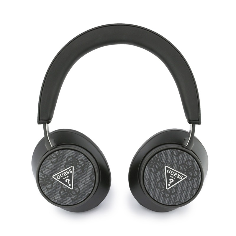 Guess Orjinal Lisanslı ENC PU 4G Desenli Üçgen Logolu Kulak Üstü Bluetooth Kulaklık - 3