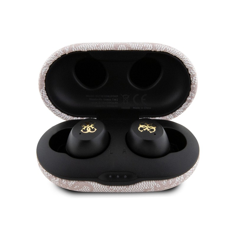 Guess Orjinal Lisanslı Klasik Metal Yazı Logolu TWS Kulak İçi Bluetooth Kulaklık - 19