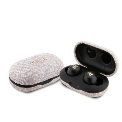 Guess Orjinal Lisanslı Klasik Metal Yazı Logolu TWS Kulak İçi Bluetooth Kulaklık - 5