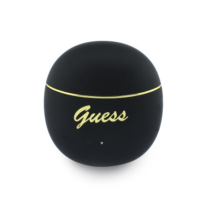 Guess Orjinal Lisanslı Metal Yazı Logolu Kulak içi TWS Kulaklık ve Speaker Hoparlör 2in1 Set - 4