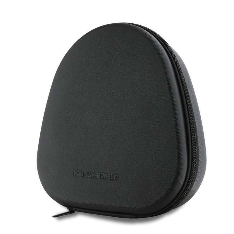 Karl Lagerfeld Orjinal Lisanslı ANC/ENC Özellikli KL Yazı Logolu Saffiano Serisi Kulak Üstü Bluetooth Kulaklık v5.3 - 6