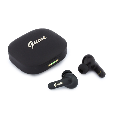Guess Orjinal Lisanslı Script Metal Yazı Logolu TWS Kulak İçi Bluetooth Kulaklık - Guess