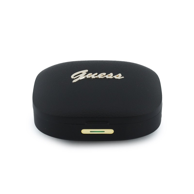 Guess Orjinal Lisanslı Script Metal Yazı Logolu TWS Kulak İçi Bluetooth Kulaklık - 4