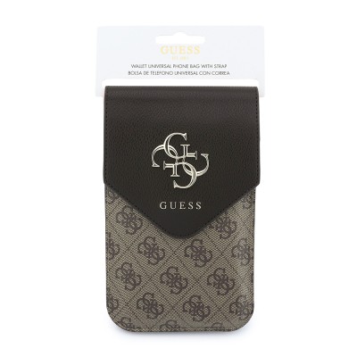 Guess Orjinal Lisanslı V Kapak Tasarımlı 4G Desenli Büyük Logolu Kartlıklı Askılı Çanta - 9