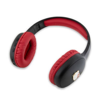 Hello Kitty Original Licensed Adjustable Metal Kitty Logo Oval Bluetooth 5.3 Headset - 2
