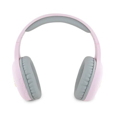 Hello Kitty Original Licensed Adjustable Metal Kitty Logo Oval Bluetooth 5.3 Headset - 5