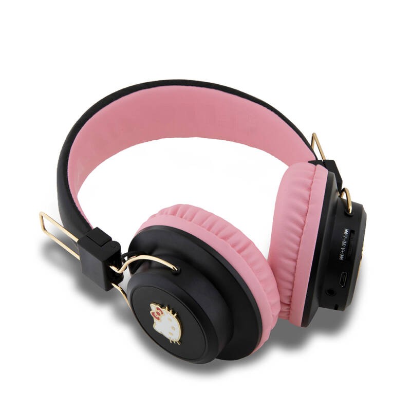 Hello Kitty Original Licensed Adjustable Round Bluetooth 5.3 Headset with Metal Kitty Logo - 7
