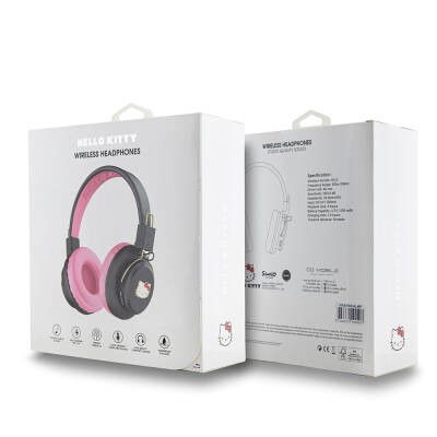 Hello Kitty Original Licensed Adjustable Round Bluetooth 5.3 Headset with Metal Kitty Logo - 9