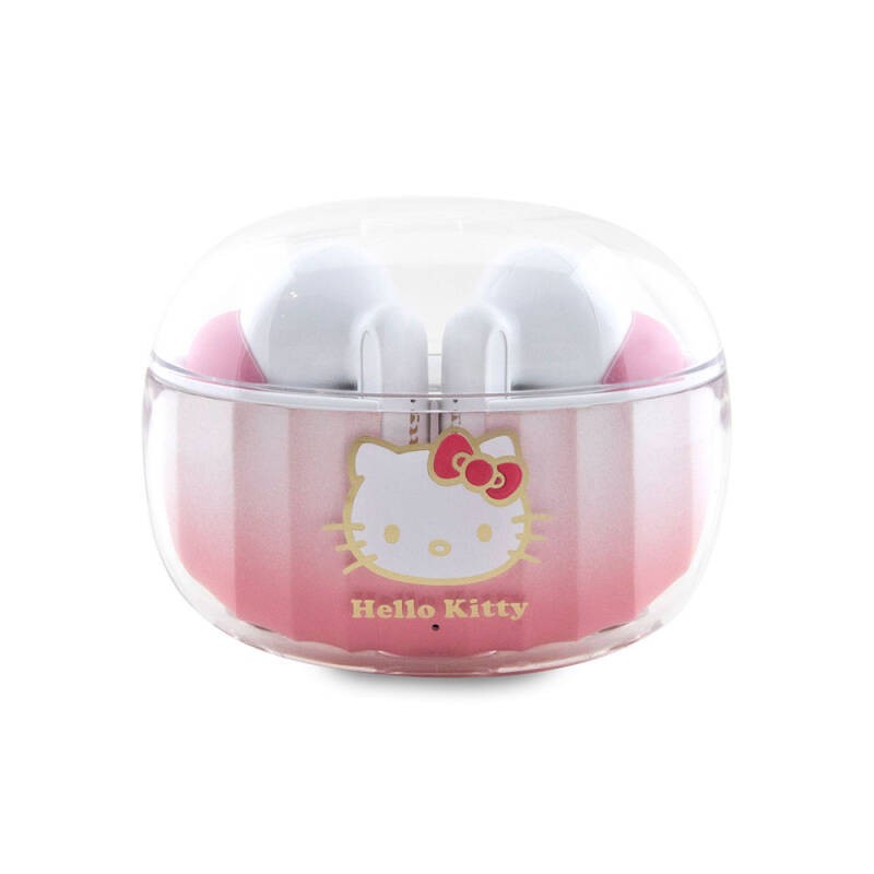 Hello Kitty Orjinal Lisanslı Renk Geçişli Tasarım Elektroplating Logolu TWS Bluetooth Kulaklık - 4