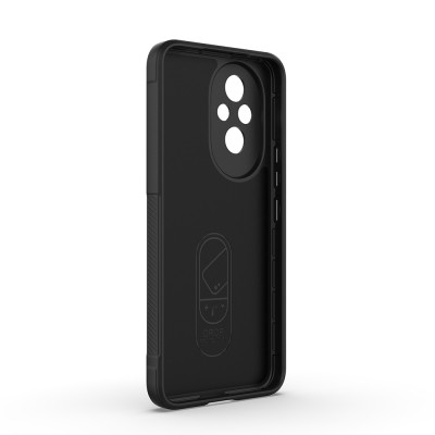 Honor 200 Case Flexible TPU Hollow Back Surface Design Zore Etnik Silicone Cover - 15
