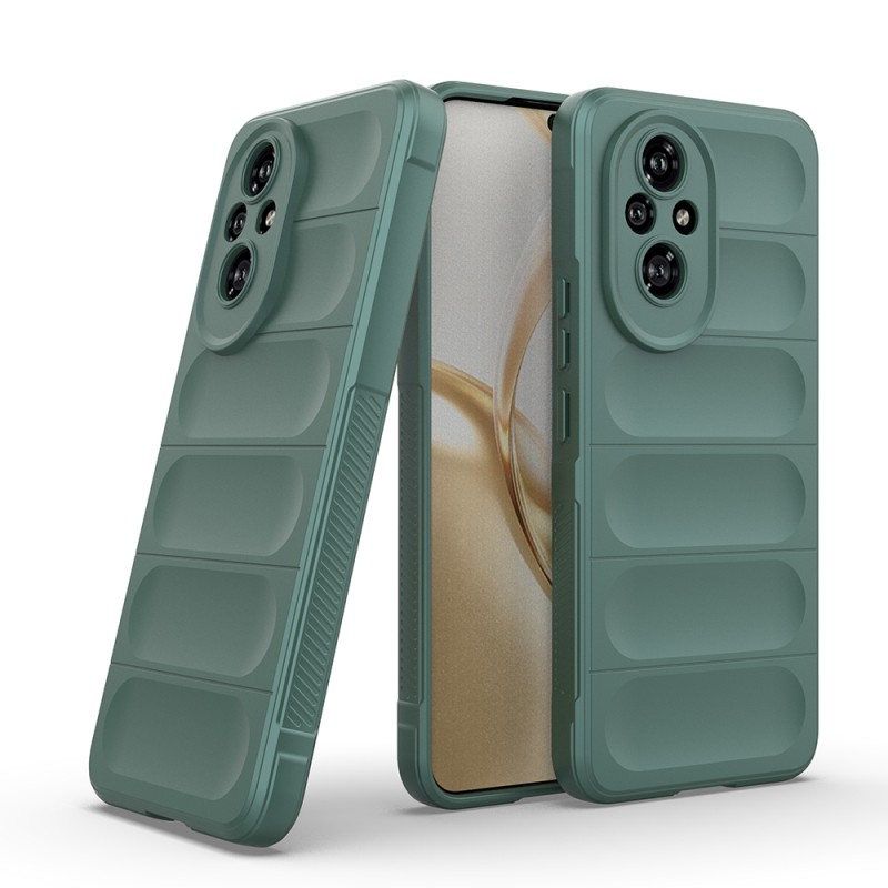 Honor 200 Case Flexible TPU Hollow Back Surface Design Zore Etnik Silicone Cover - 6