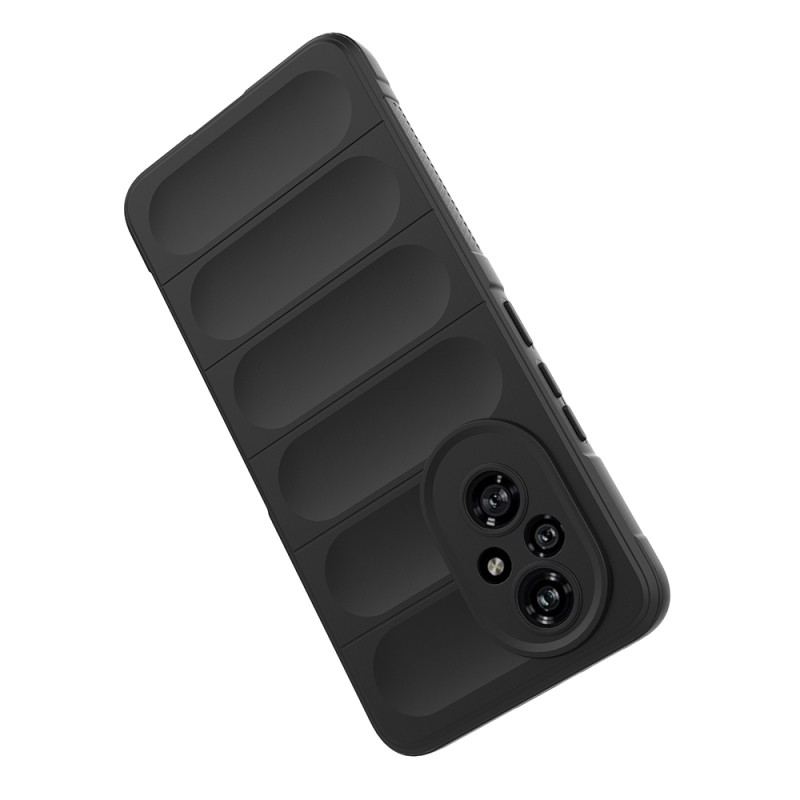Honor 200 Case Flexible TPU Hollow Back Surface Design Zore Etnik Silicone Cover - 21