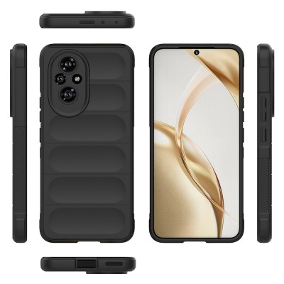 Honor 200 Case Flexible TPU Hollow Back Surface Design Zore Etnik Silicone Cover - 7