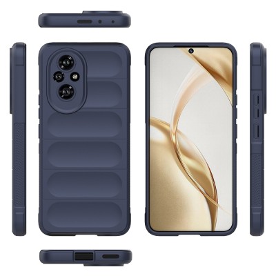 Honor 200 Case Flexible TPU Hollow Back Surface Design Zore Etnik Silicone Cover - 9