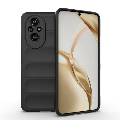 Honor 200 Case Flexible TPU Hollow Back Surface Design Zore Etnik Silicone Cover - 4