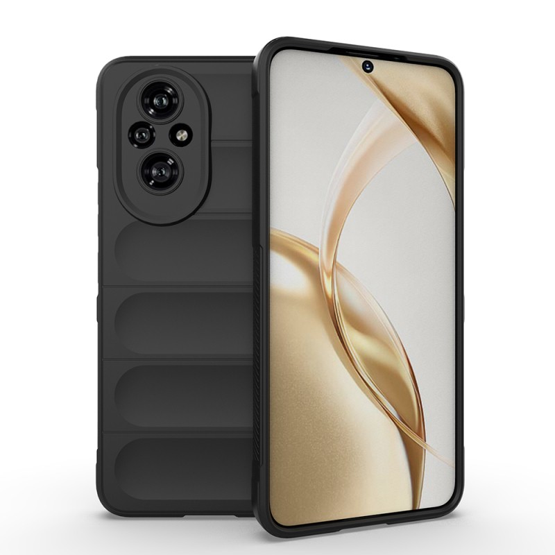 Honor 200 Case Flexible TPU Hollow Back Surface Design Zore Etnik Silicone Cover - 4