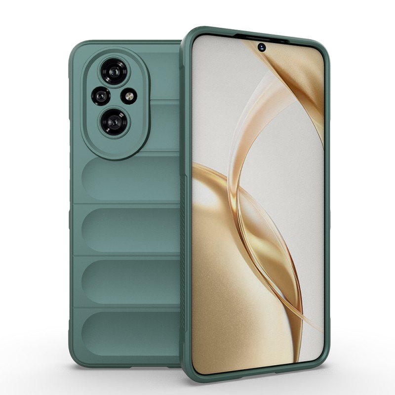Honor 200 Case Flexible TPU Hollow Back Surface Design Zore Etnik Silicone Cover - 3