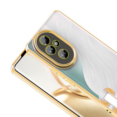 Honor 200 Pro Case Camera Protection Zore Omega Cover Showing Logo - 14