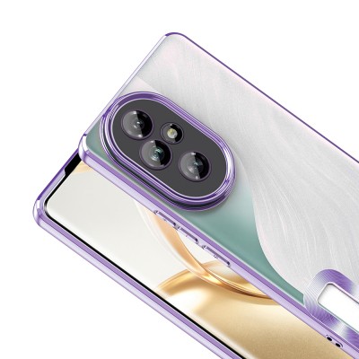 Honor 200 Pro Case Camera Protection Zore Omega Cover Showing Logo - 16
