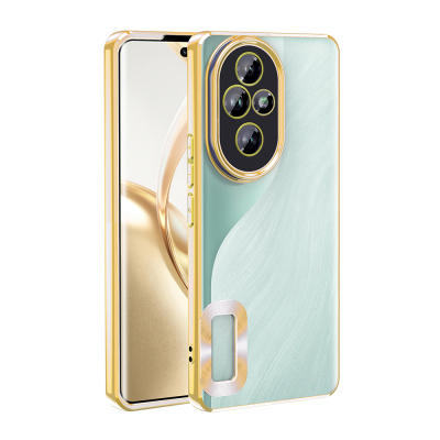 Honor 200 Pro Kılıf Kamera Korumalı Logo Gösteren Zore Omega Kapak - Zore