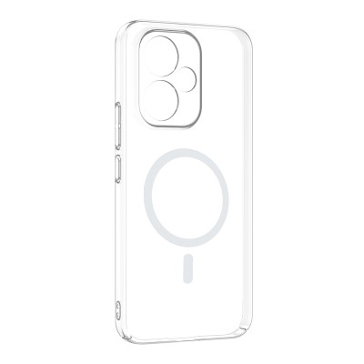 Honor 400 Camera Protected M-Safe Charging Feature Transparent Zore London Hard PC Case - 3