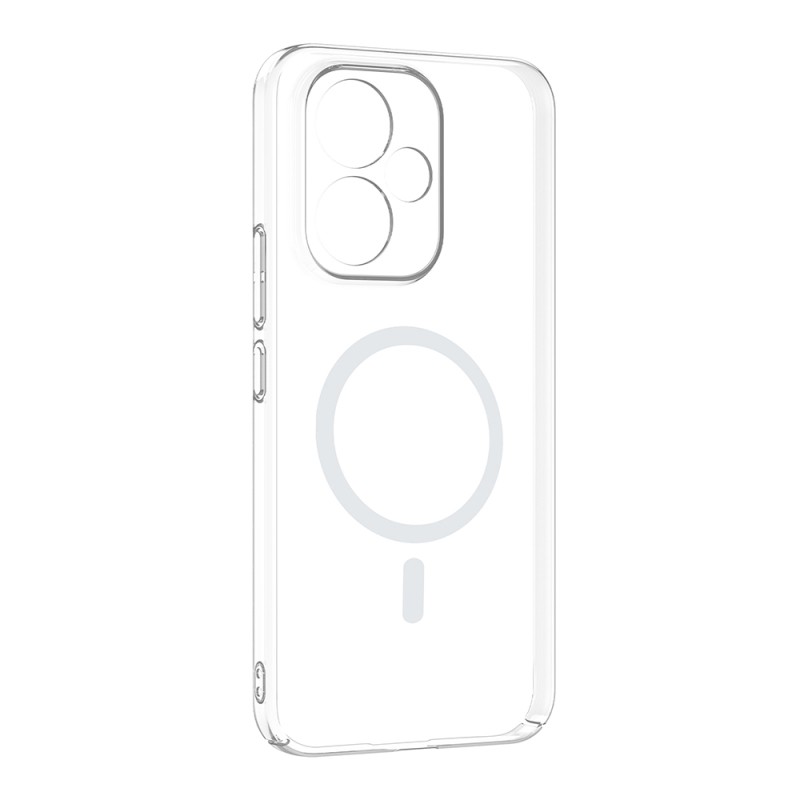 Honor 400 Camera Protected M-Safe Charging Feature Transparent Zore London Hard PC Case - 3