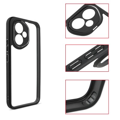 Honor 400 Case Camera Protection Transparent Back Surface Zore New Roll Cover - 7