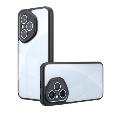 Honor 400 Pro Kılıf Kamera Korumalı Şeffaf Arka Yüzey Zore New Roll Kapak - Zore