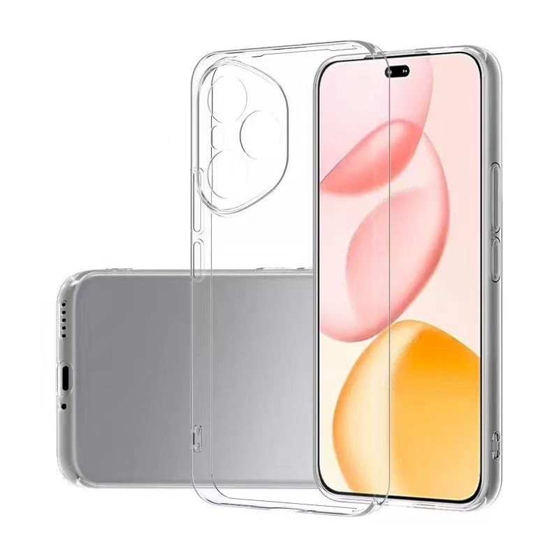 Honor 400 Pro Kılıf Zore Süper Silikon Kapak - Şeffaf