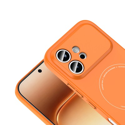 Honor 600 5G Kılıf M-Safe Şarj Özellikli Kamera Korumalı Zore Elio Sert PC Kapak - 7