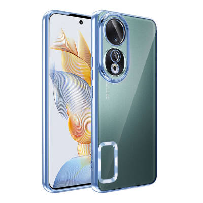 Honor 90 Case Camera Protection Zore Omega Cover Showing Logo - Zore