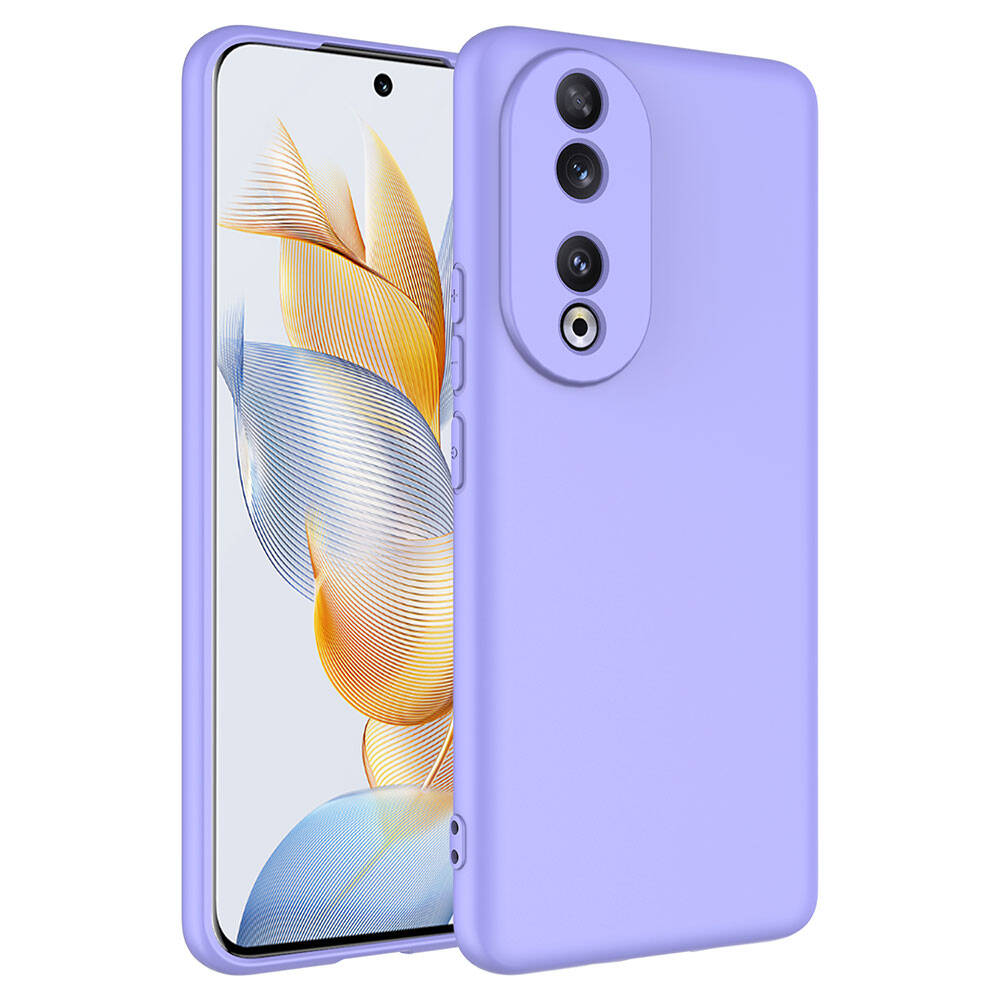 Honor 90 Kılıf Zore Mara Lansman Kapak - Lila