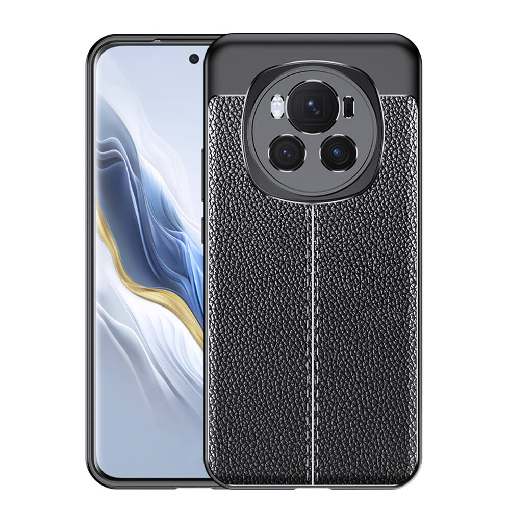 Honor Magic 6 Pro Kılıf Zore Niss Silikon Kapak - Siyah