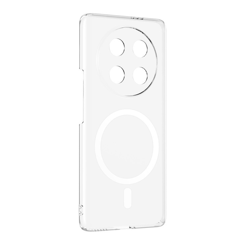 Honor Magic 7 Lite Kamera Korumalı M-Safe Şarj Özellikli Şeffaf Zore London Sert PC Kapak - 2