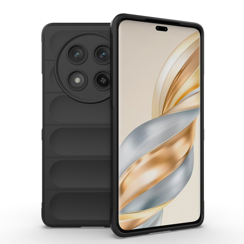 Honor Magic 7 Lite Kılıf Esnek TPU Oyuklu Arka Yüzey Tasarımlı Zore Etnik Silikon Kapak - 3