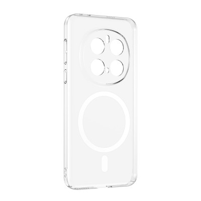 Honor Magic 7 Pro Kamera Korumalı M-Safe Şarj Özellikli Şeffaf Zore London Sert PC Kapak - 2