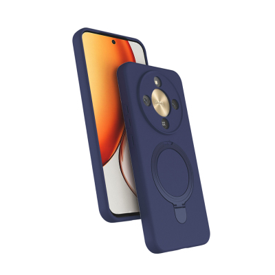 Honor Magic 8 Lite 5G Case M-safe Charging Stand Zore Samara Cover - Zore