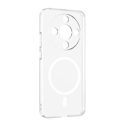 Honor Magic 8 Lite 5G Kamera Korumalı M-Safe Şarj Özellikli Şeffaf Zore London Sert PC Kapak - 2