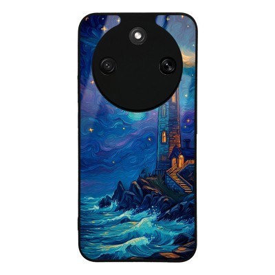 Honor Magic 8 Lite 5G Kılıf Kamera Korumalı Desenli Zore Lusi Kapak - 3