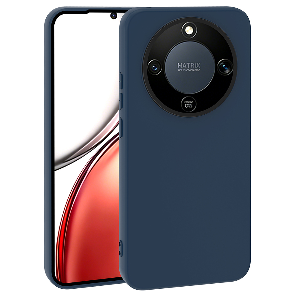Honor Magic 8 Lite 5G Kılıf Zore Mara Lansman Kapak - Lacivert