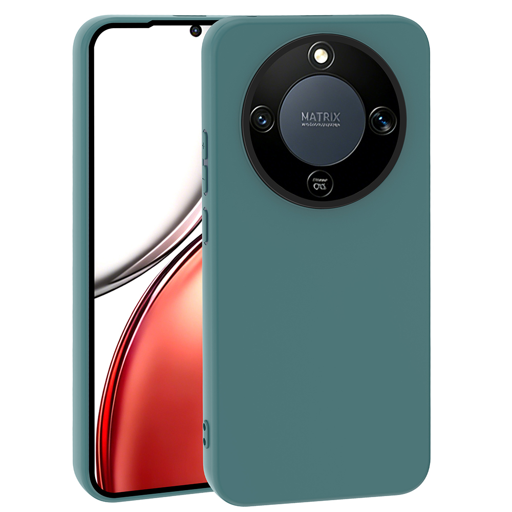 Honor Magic 8 Lite 5G Kılıf Zore Mara Lansman Kapak - Koyu Yeşil