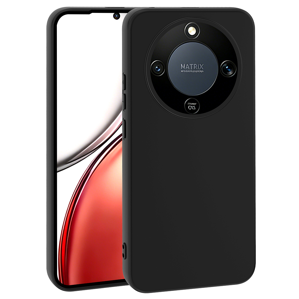 Honor Magic 8 Lite 5G Kılıf Zore Mara Lansman Kapak - Siyah