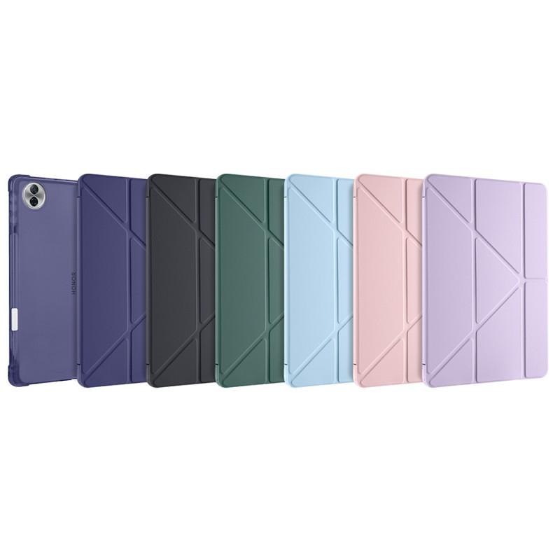Honor Pad 10 12.1 Case Zore Tri Folding Stand Case with Pen Compartment - 44