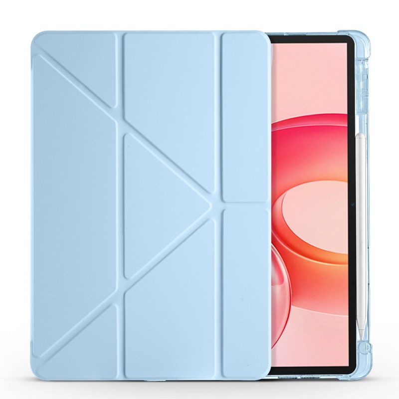 Honor Pad 10 12.1 Case Zore Tri Folding Stand Case with Pen Compartment - 15